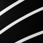 TEMPO | Dynamic Poised Female Silhouette Op Art | Luxury Multi-Print Wall Art | 1-Of-1