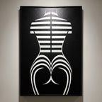 UNDERSCORE | Minimalist | Female Figure | B&W | 8K - 32K