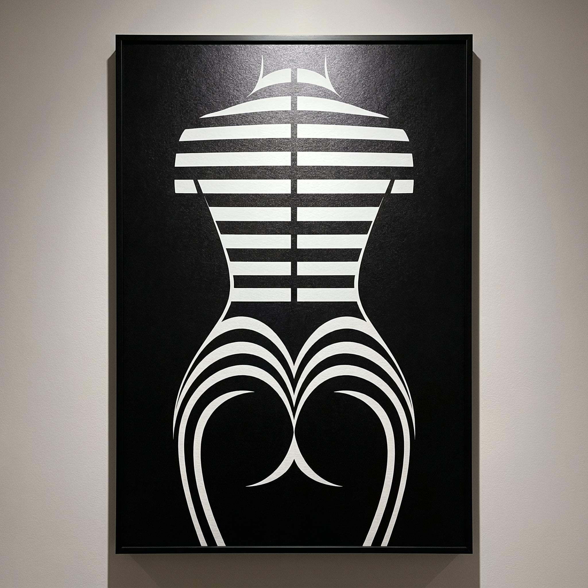 UNDERSCORE | Minimalist | Female Figure | B&W | 8K - 32K