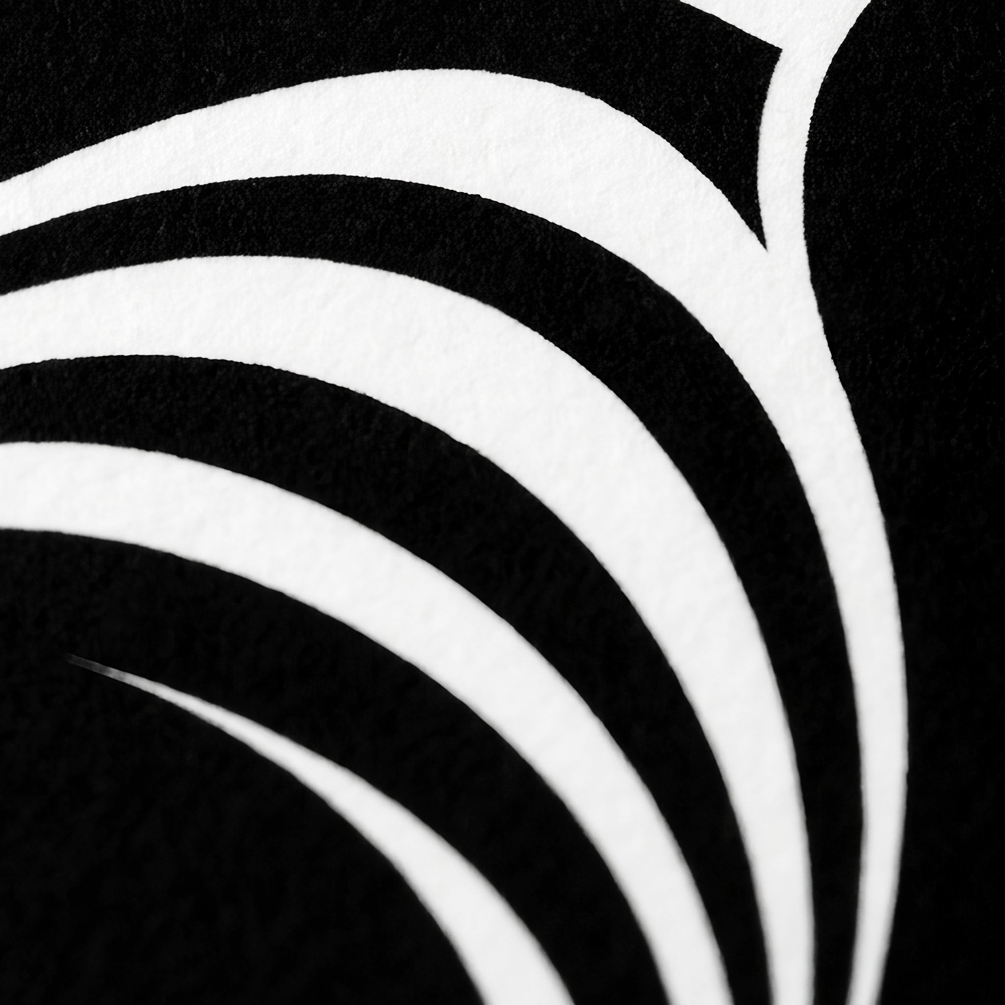 UNDERSCORE | Modern Minimalist B&W Female Op Art | Luxury Multi-Print Wall Art