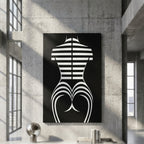 UNDERSCORE | Minimalist | Female Figure | B&W | 8K - 32K