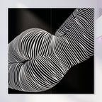VENUS | Voluptuous Minimalist Female Body Op Art | Luxury Multi-Print Wall Art | 1-Of-1