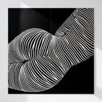 VENUS | Voluptuous Minimalist Female Body Op Art | Luxury Multi-Print Wall Art | 1-Of-1