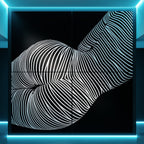 VENUS | Voluptuous Minimalist Female Body Op Art | Luxury Multi-Print Wall Art | 1-Of-1