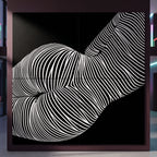VENUS | Voluptuous Minimalist Female Body Op Art | Luxury Multi-Print Wall Art | 1-Of-1