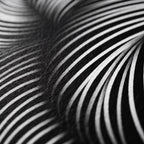VERTIGO | Hypnotic Striped Minimalist Female Body Op Art | Luxury Multi-Print Wall Art
