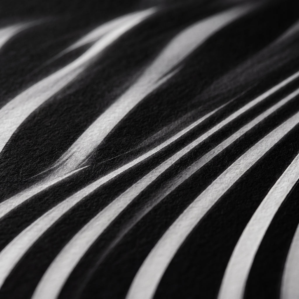 VERTIGO | Hypnotic Striped Minimalist Female Body Op Art | Luxury Multi-Print Wall Art
