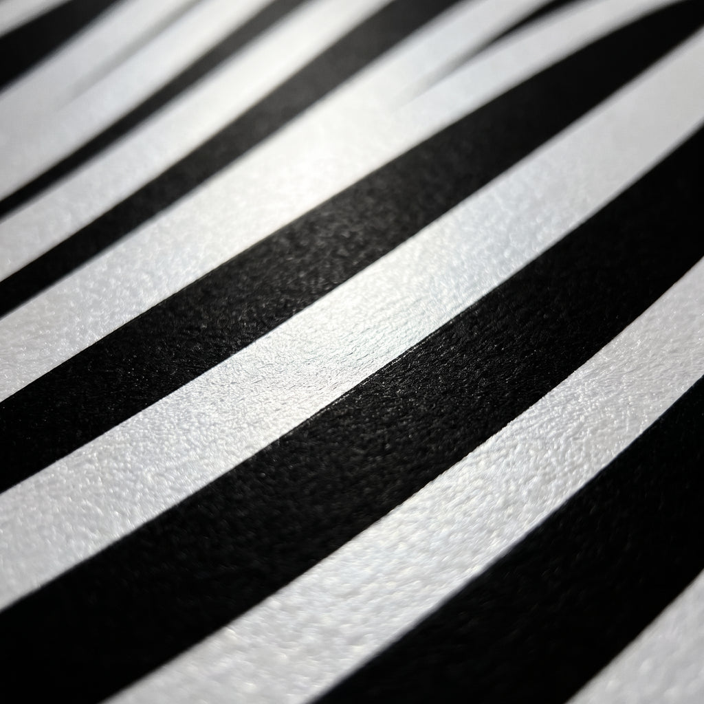 VERTIGO | Hypnotic Striped Minimalist Female Body Op Art | Luxury Multi-Print Wall Art