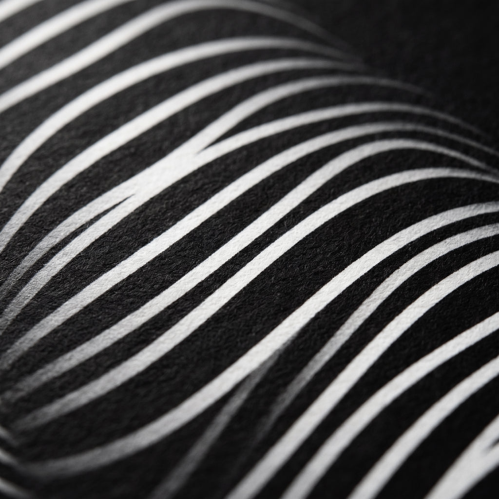 VERTIGO | Hypnotic Striped Minimalist Female Body Op Art | Luxury Multi-Print Wall Art