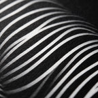 VERTIGO | Hypnotic Striped Minimalist Female Body Op Art | Luxury Multi-Print Wall Art