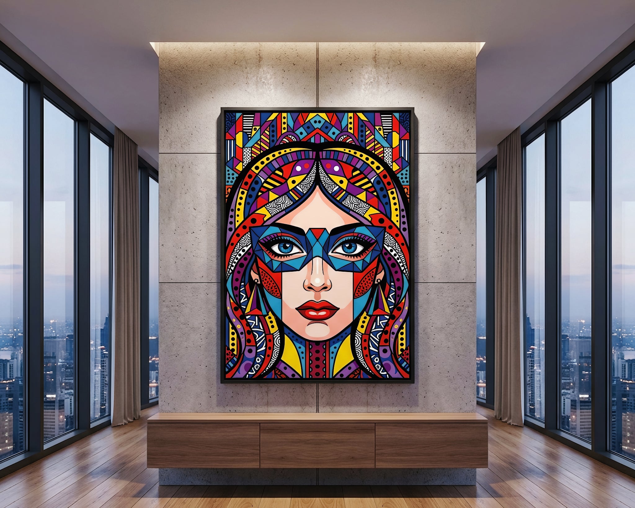 VIXEN | Vibrant Modern Feminine Pop Art | 8K - 32K Prints