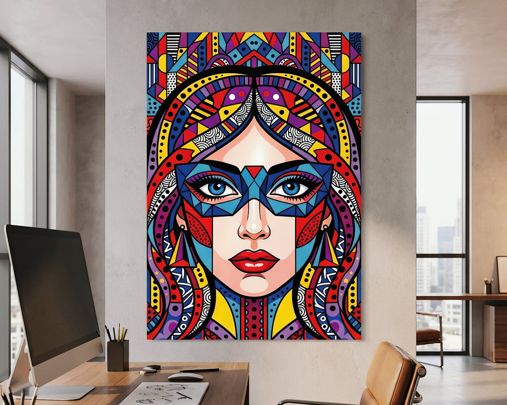 VIXEN | Vibrant Modern Feminine Pop Art | 8K - 32K Prints