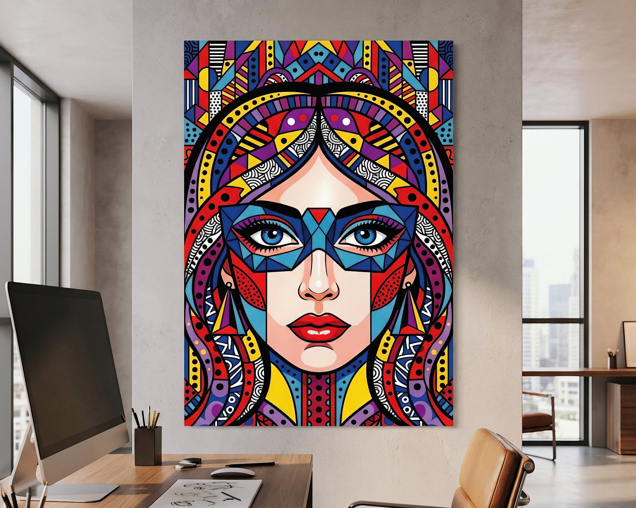 VIXEN | Vibrant Modern Feminine Pop Art | 8K - 32K Prints