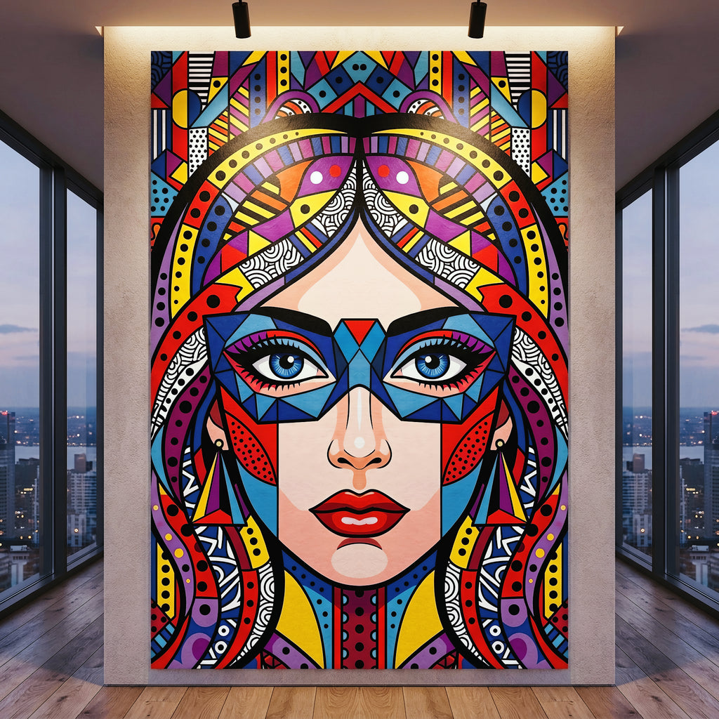 VIXEN | Vibrant Modern Feminine Pop Art | 8K - 32K Prints