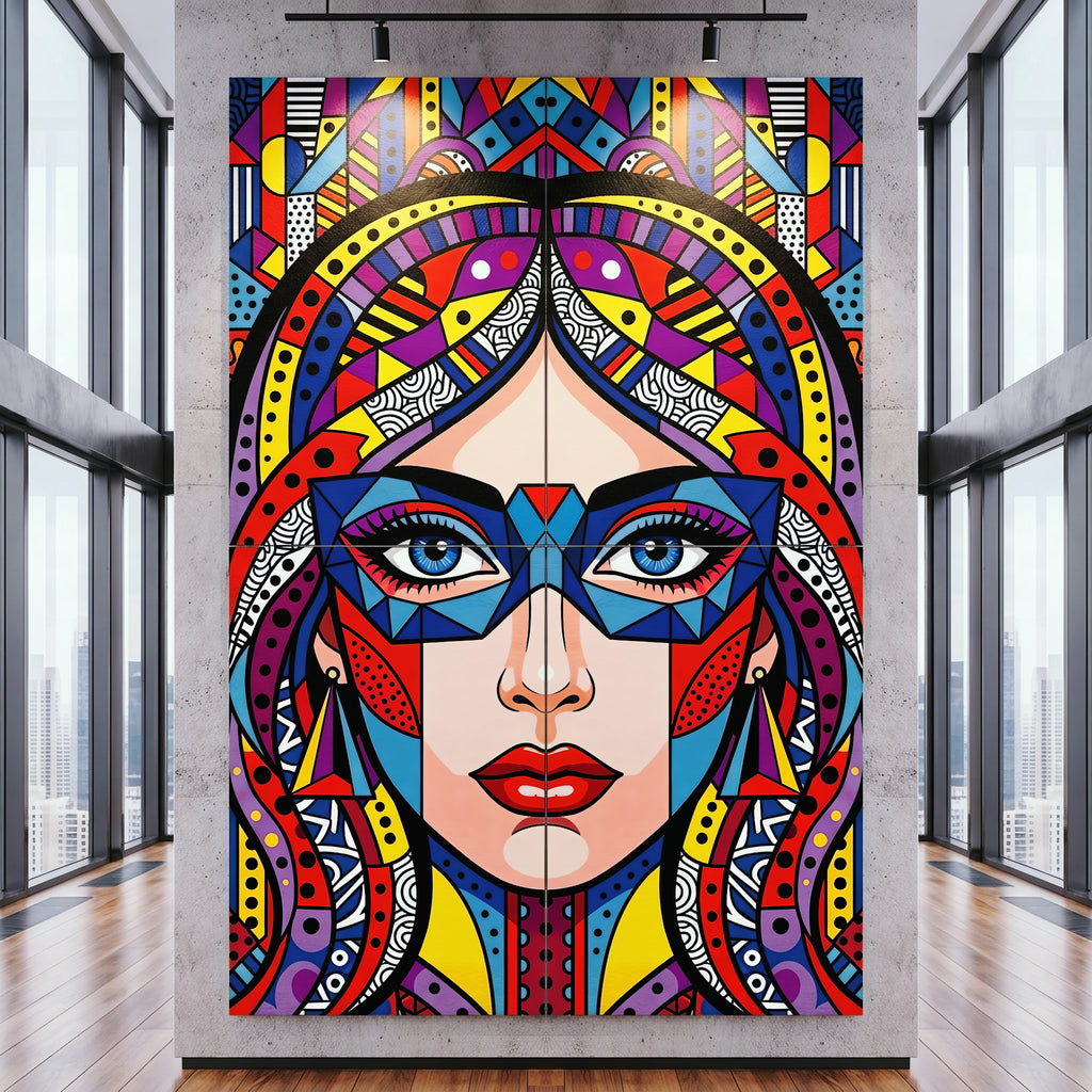 VIXEN | Vibrant Modern Feminine Pop Art | 8K - 32K Prints