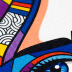 VIXEN | Vibrant Masked Female Pop Art Portrait | Multi-Print Maximalist Wall Art