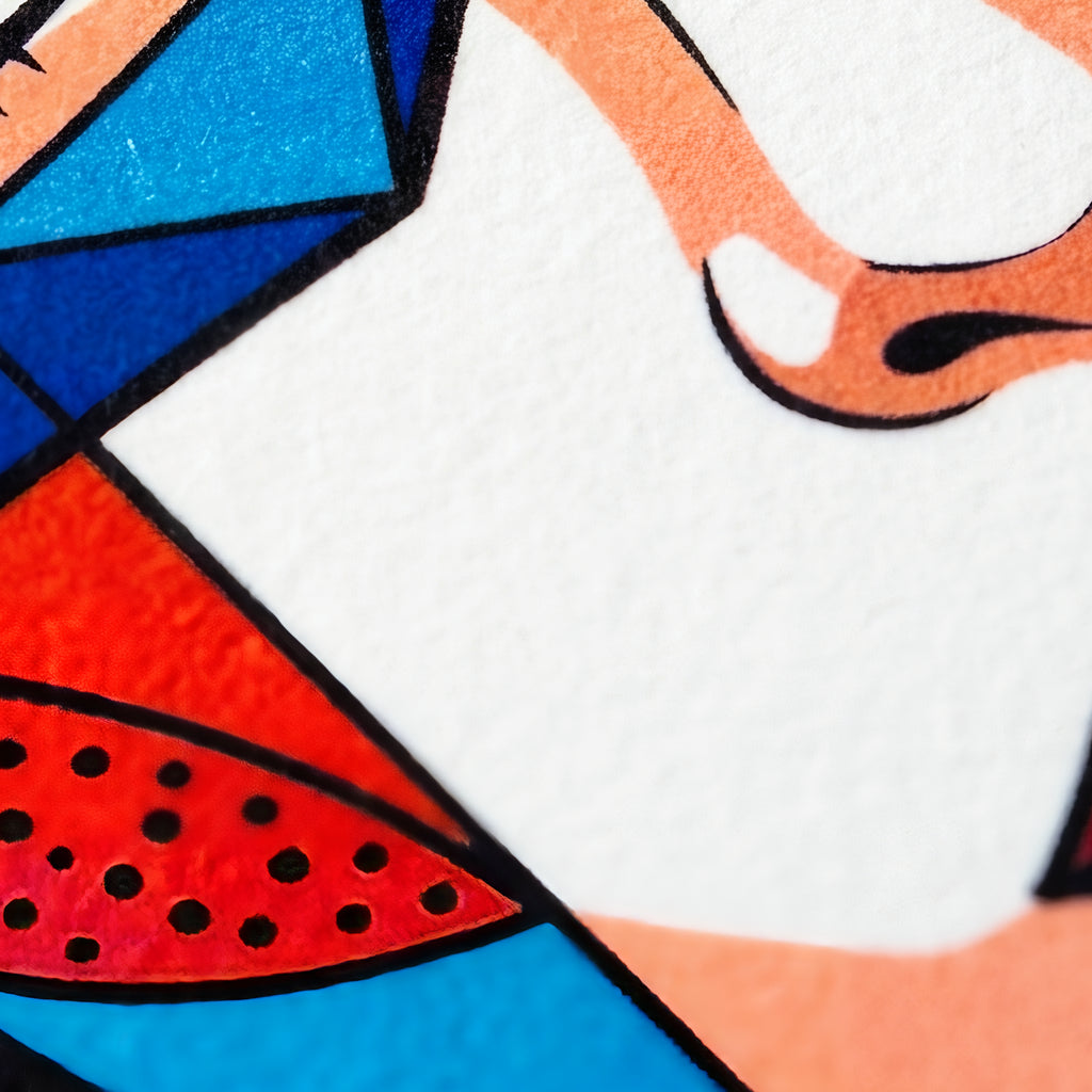VIXEN | Vibrant Masked Female Pop Art Portrait | Multi-Print Maximalist Wall Art