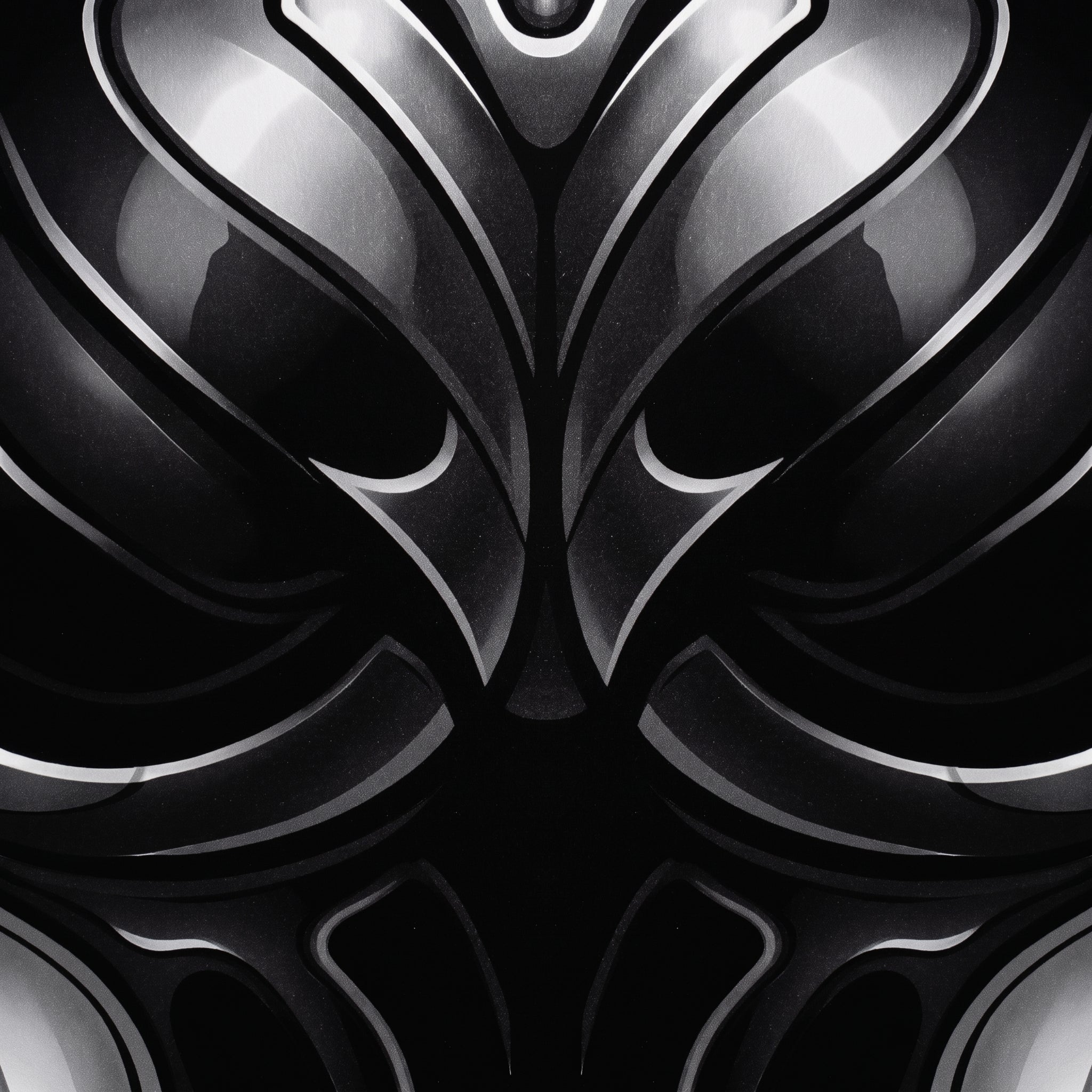 XENIA | Metallic Female Alien Cybernetic Body Op Art | Luxury Gothic Multi-Print Wall Art