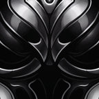 XENIA | Metallic Female Alien Cybernetic Body Op Art | Luxury Gothic Multi-Print Wall Art