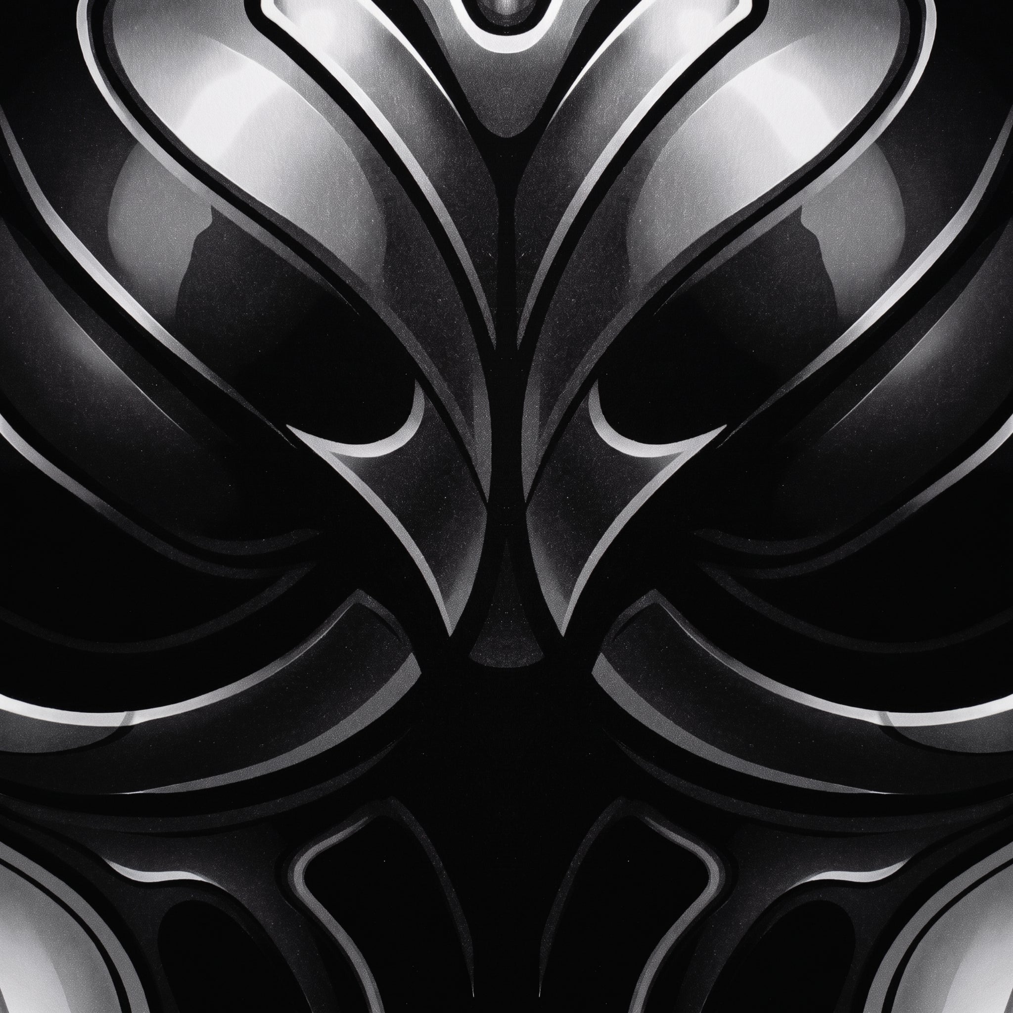XENIA | Metallic Female Alien Cybernetic Body Op Art | Luxury Gothic Multi-Print Wall Art