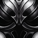XENIA | Metallic Female Alien Cybernetic Body Op Art | Luxury Gothic Multi-Print Wall Art