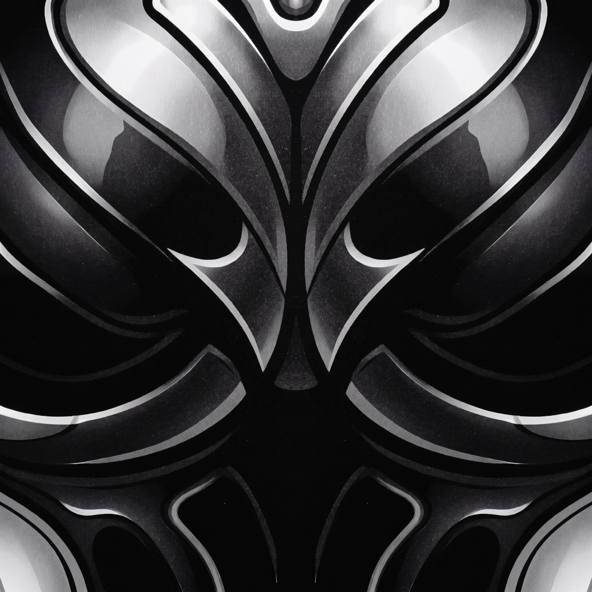 XENIA | Metallic Female Alien Cybernetic Body Op Art | Luxury Gothic Multi-Print Wall Art