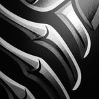 XENIA | Metallic Female Alien Cybernetic Body Op Art | Luxury Gothic Multi-Print Wall Art