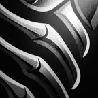 XENIA | Metallic Female Alien Cybernetic Body Op Art | Luxury Gothic Multi-Print Wall Art