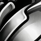 XENIA | Metallic Female Alien Cybernetic Body Op Art | Luxury Gothic Multi-Print Wall Art