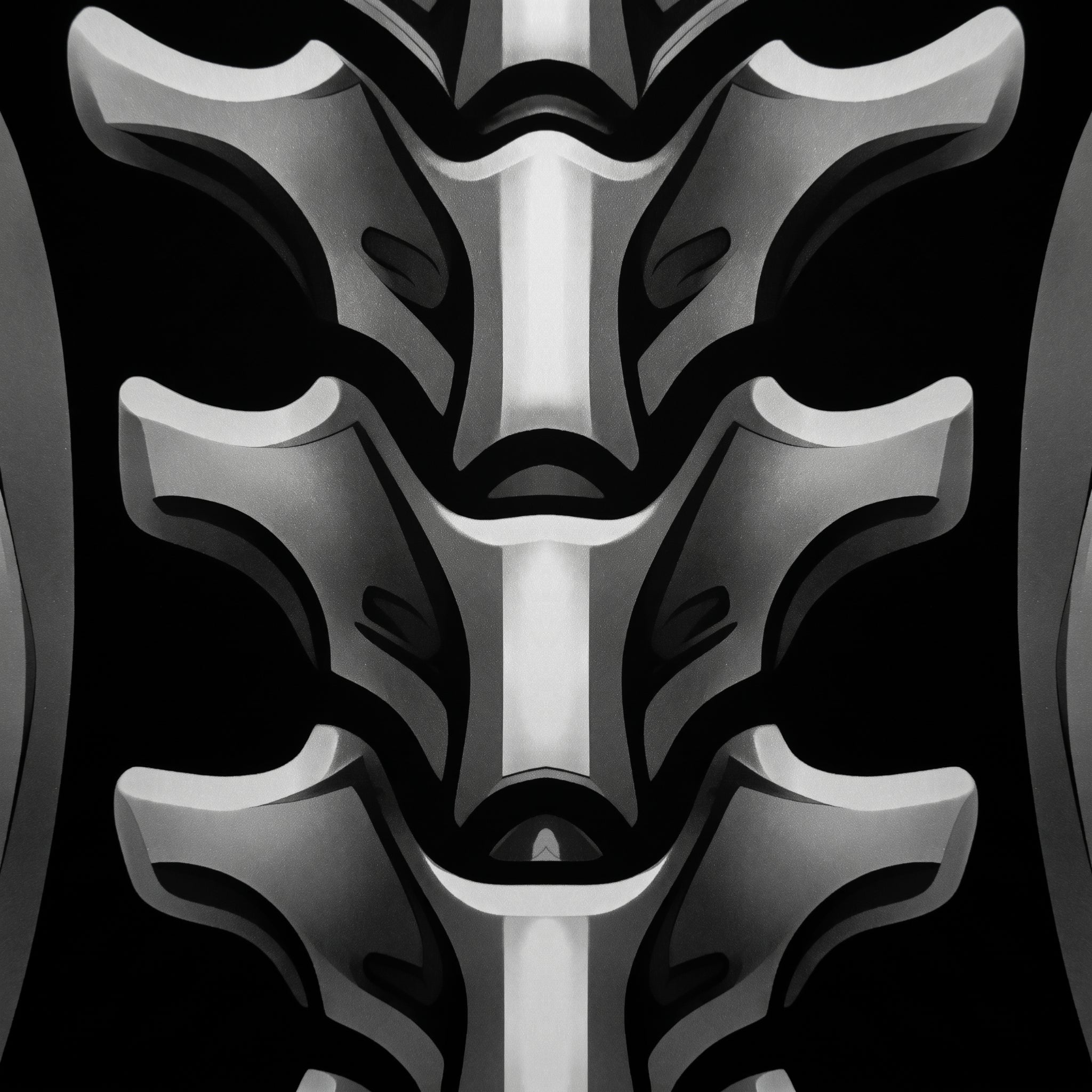 XENIA | Metallic Female Alien Cybernetic Body Op Art | Luxury Gothic Multi-Print Wall Art