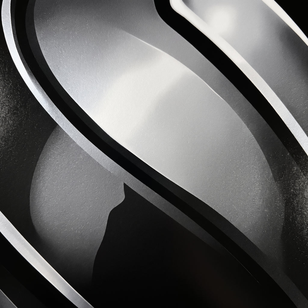 XENIA | Metallic Female Alien Cybernetic Body Op Art | Luxury Gothic Multi-Print Wall Art