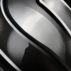 XENIA | Metallic Alien Female Cybernetic Body Wall Art | Luxury Gothic Op Art Print