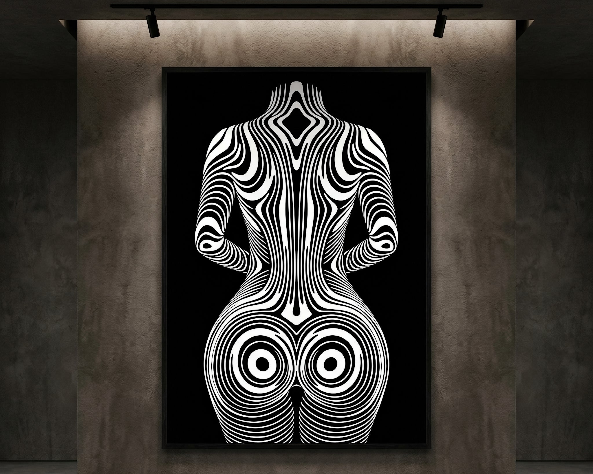 XENO | Minimalist | Female Figure | B&W | 8K - 32K