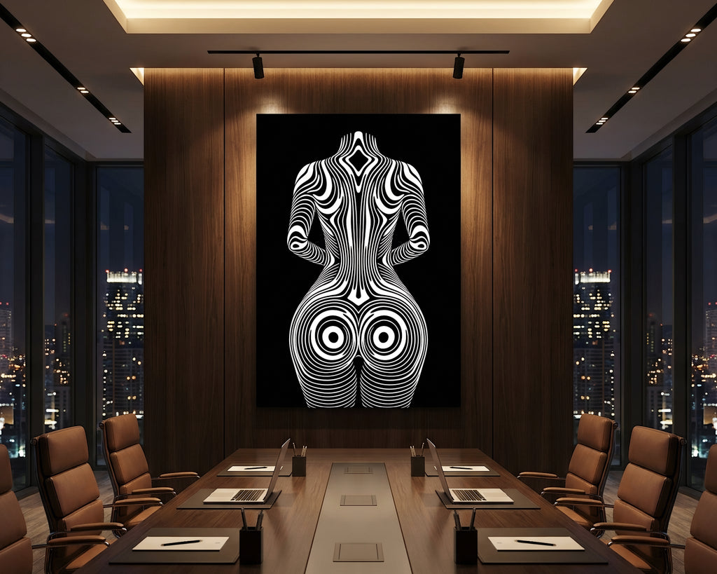 XENO | Minimalist | Female Figure | B&W | 8K - 32K