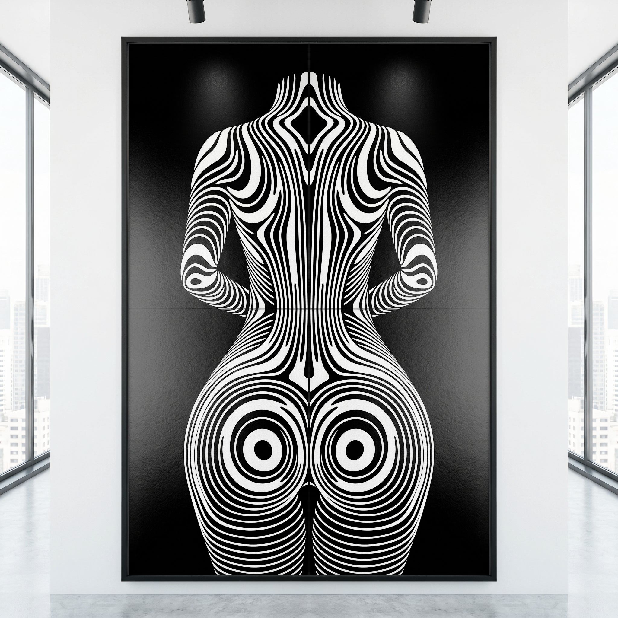 XENO | Minimalist | Female Figure | B&W | 8K - 32K