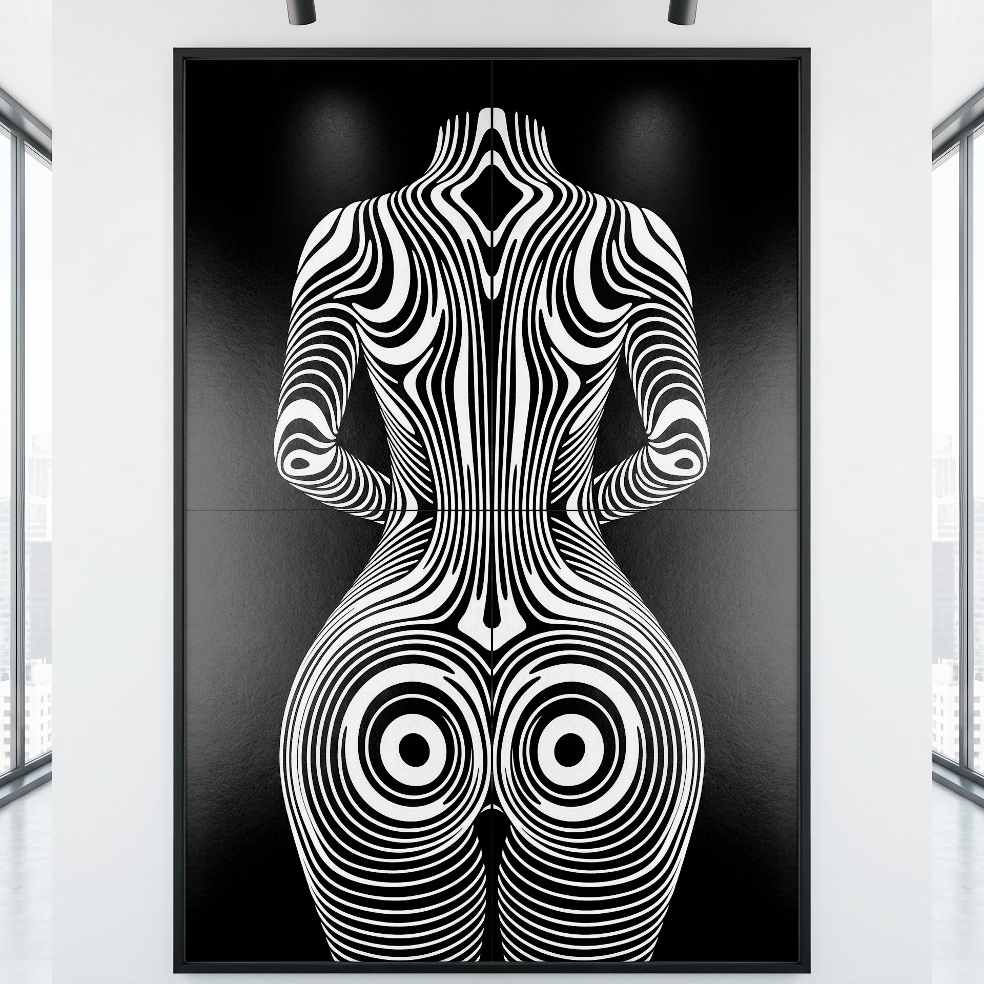 XENO | Minimalist | Female Figure | B&W | 8K - 32K