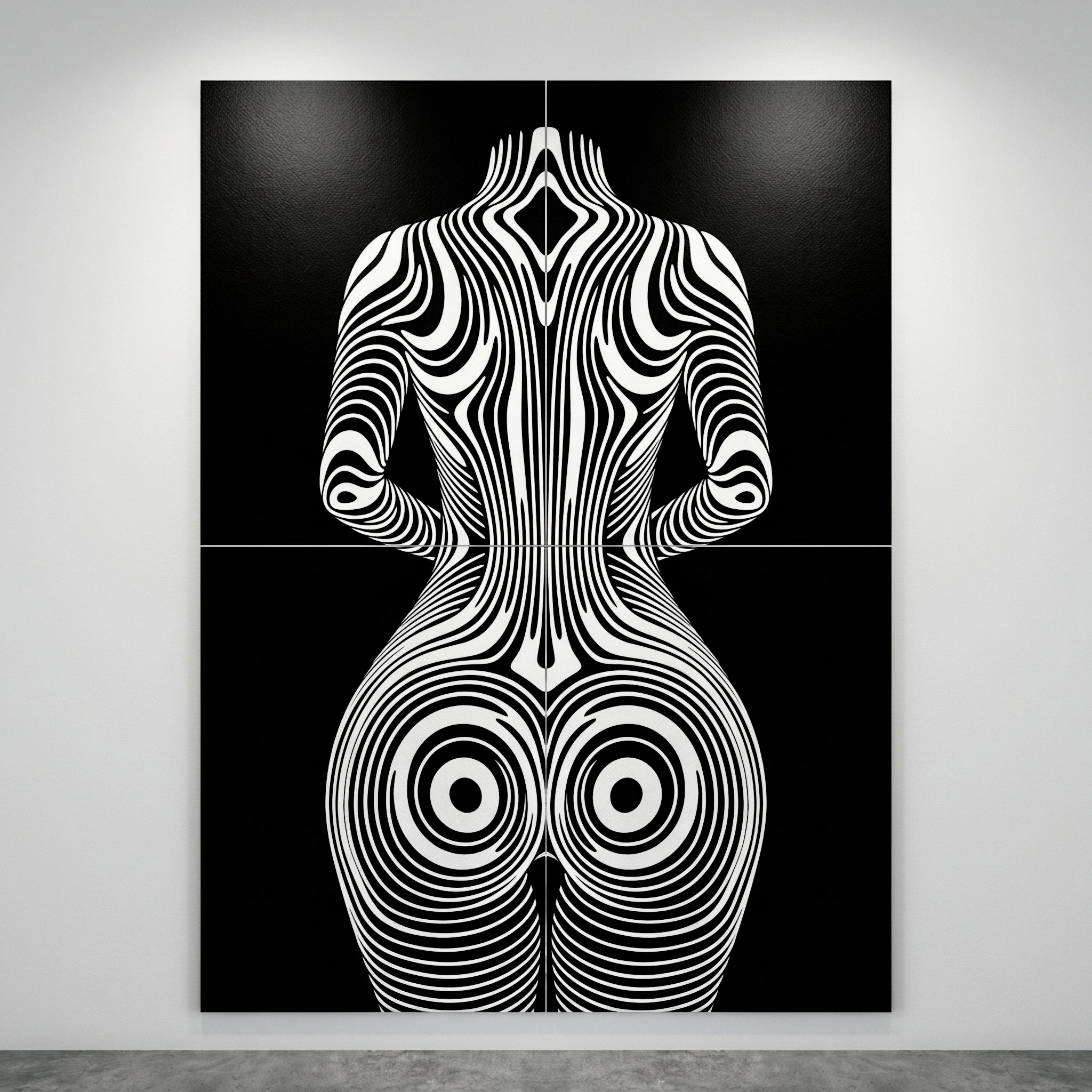 XENO | Minimalist | Female Figure | B&W | 8K - 32K