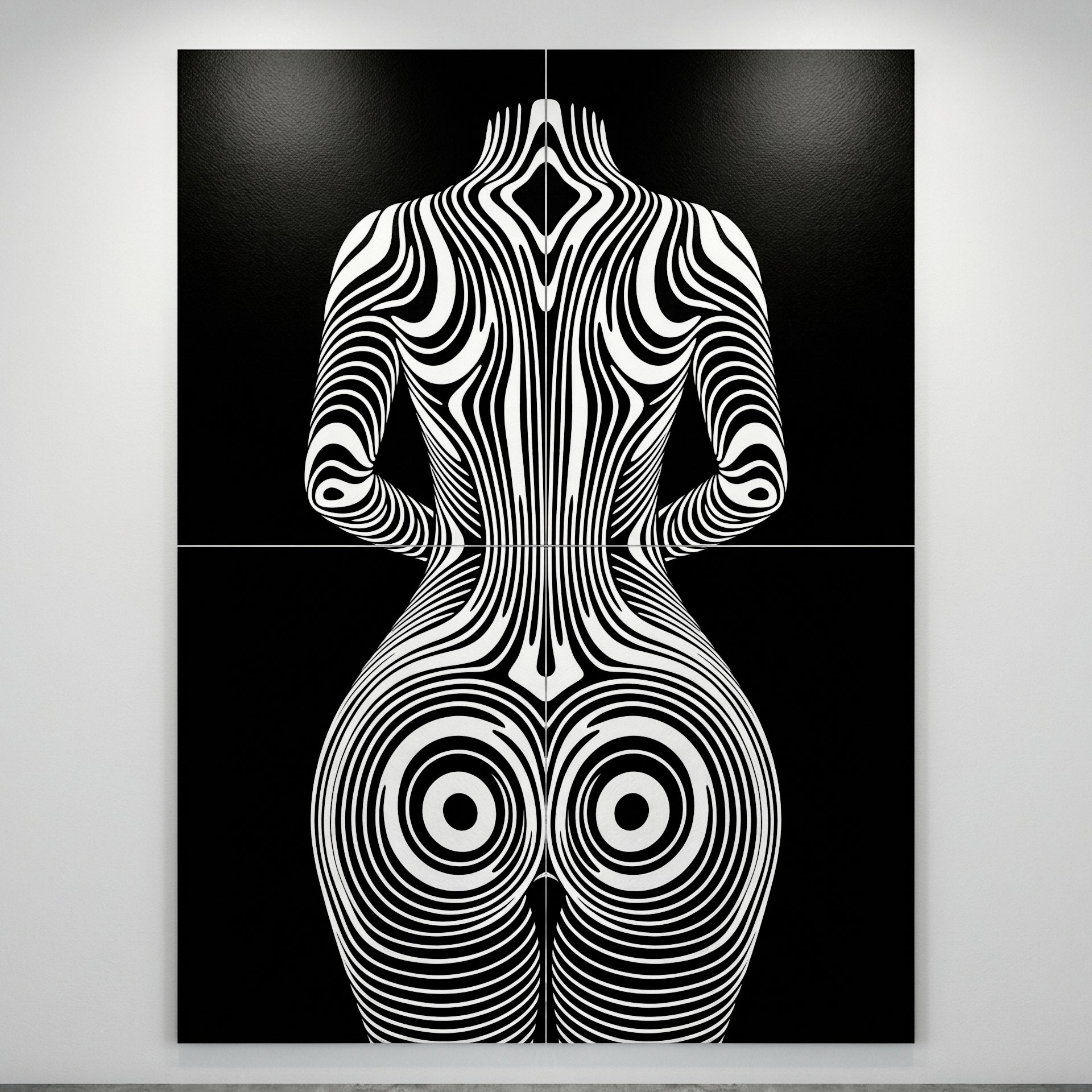 XENO | Minimalist | Female Figure | B&W | 8K - 32K