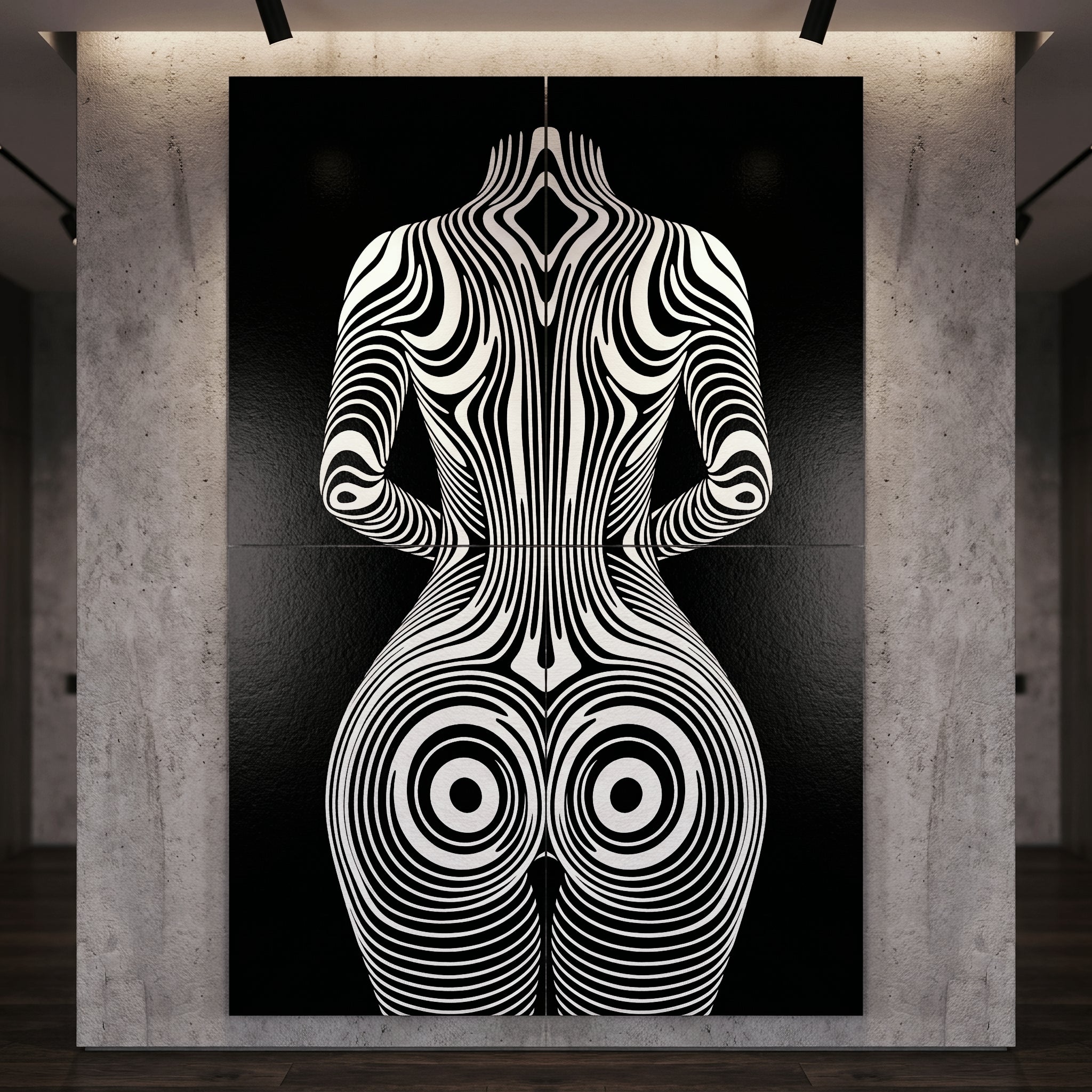 XENO | Minimalist | Female Figure | B&W | 8K - 32K