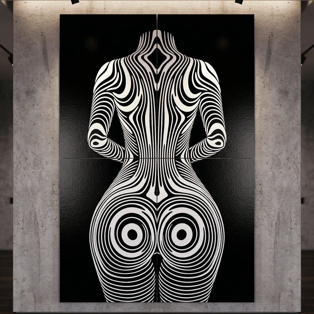 XENO | Minimalist | Female Figure | B&W | 8K - 32K
