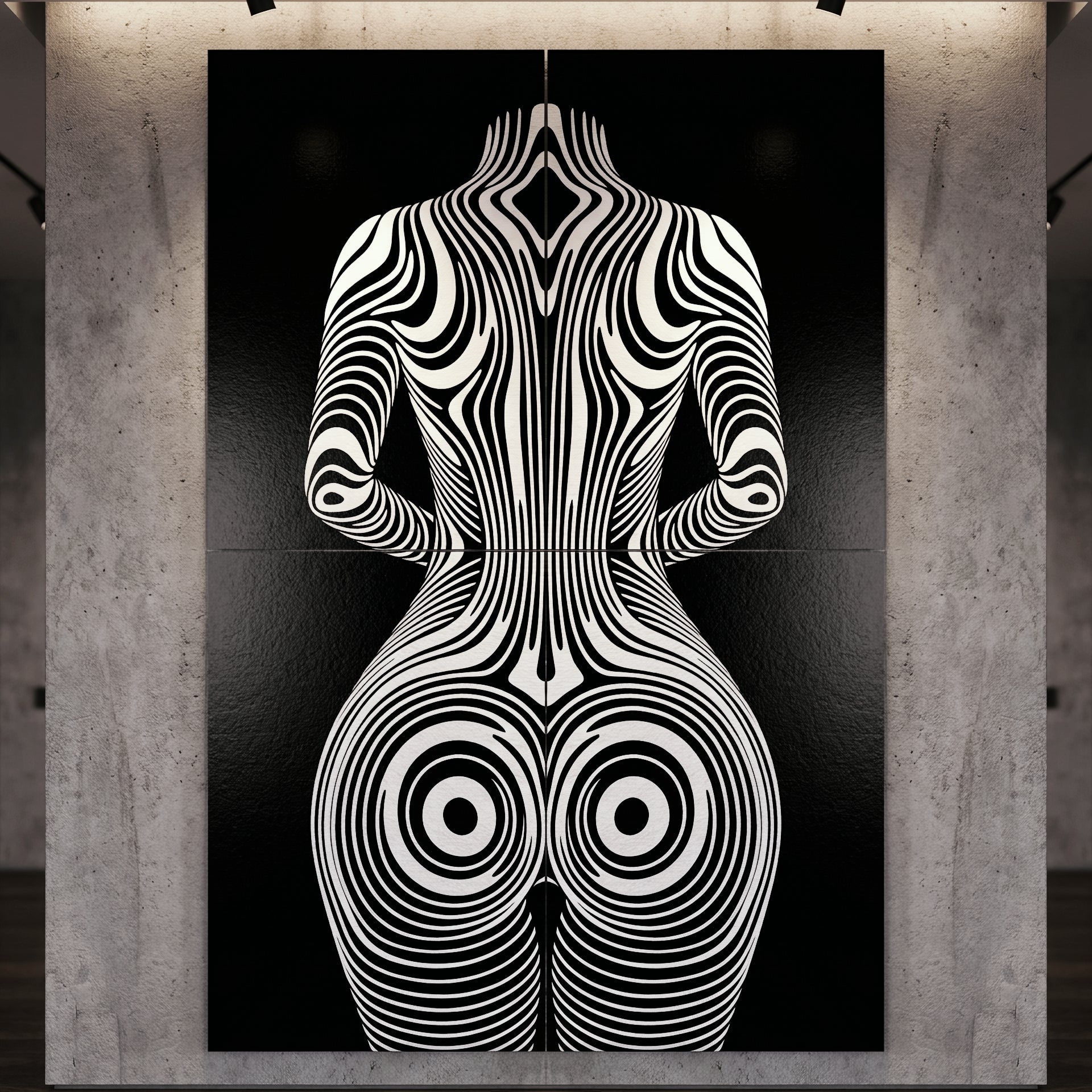 XENO | Minimalist | Female Figure | B&W | 8K - 32K