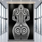 XENO | Minimalist Sci-Fi Female Body Wall Art | Multi-Print Luxury Wall Art