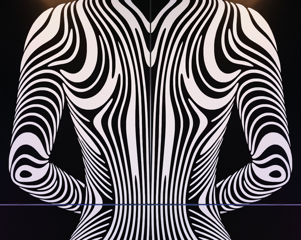 XENO | Minimalist Sci-Fi Female Body Wall Art | Multi-Print Luxury Wall Art