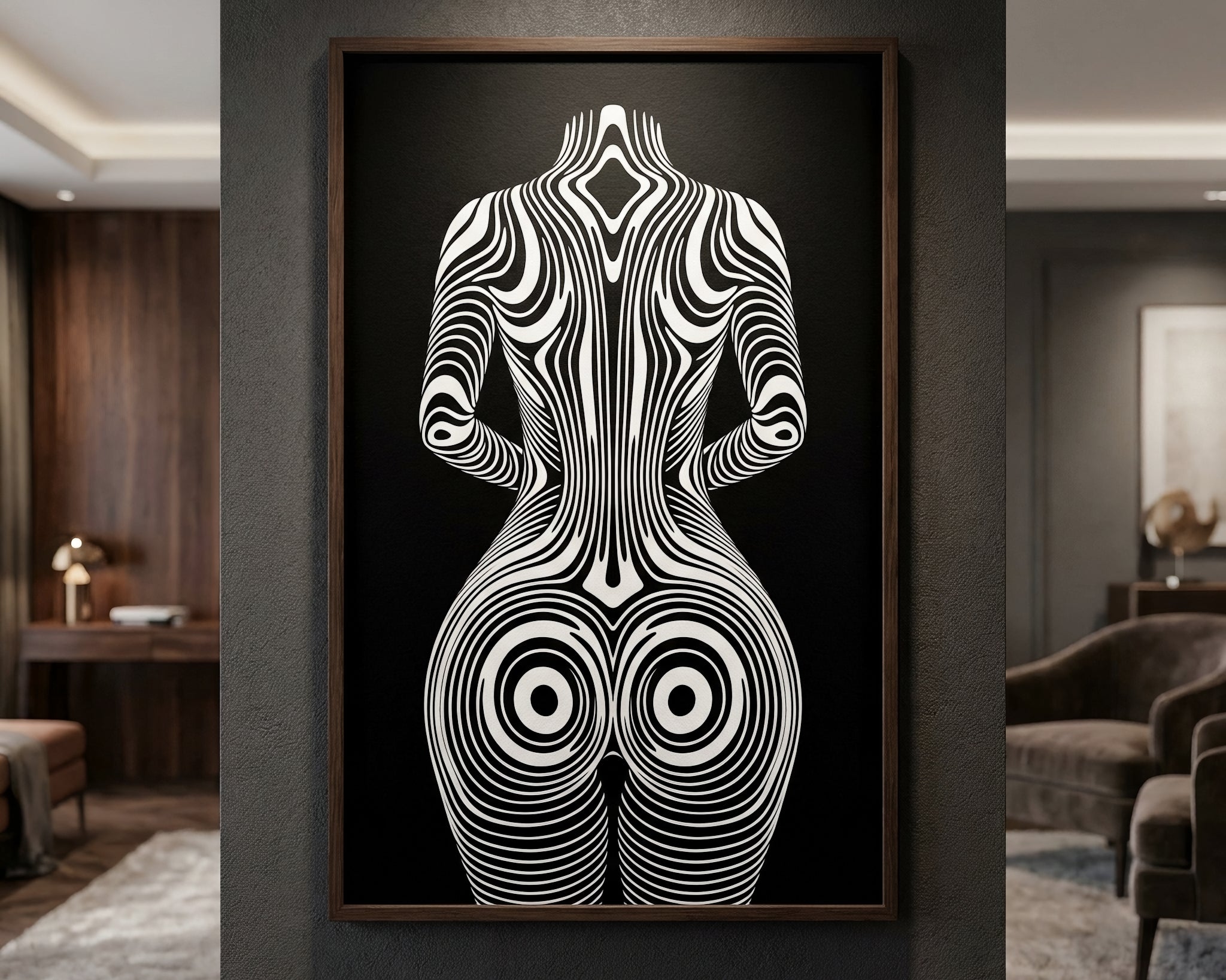 XENO | Minimalist | Female Figure | B&W | 8K - 32K
