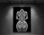 XENO | Minimalist | Female Figure | B&W | 8K - 32K
