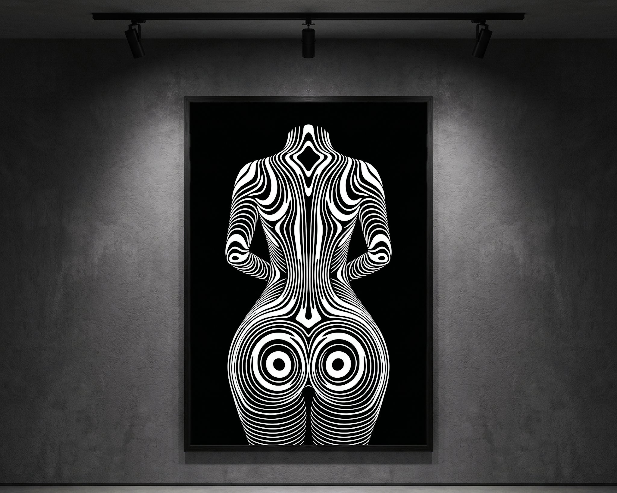 XENO | Minimalist | Female Figure | B&W | 8K - 32K
