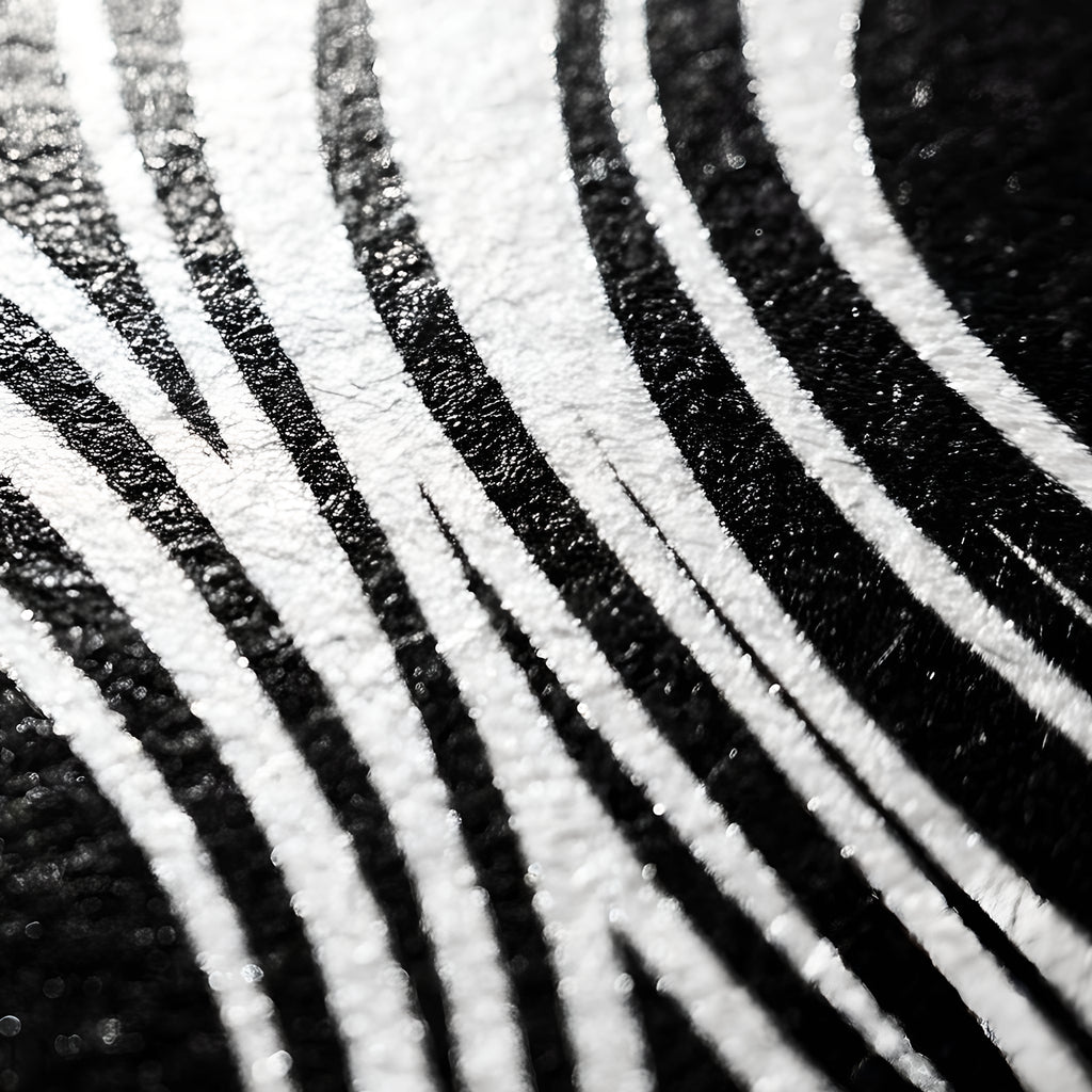 XENO | Minimalist Sci-Fi Female Figure Op Art Print | Luxury Wall Art