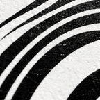 XENO | Minimalist Sci-Fi Female Figure Op Art Print | Luxury Wall Art