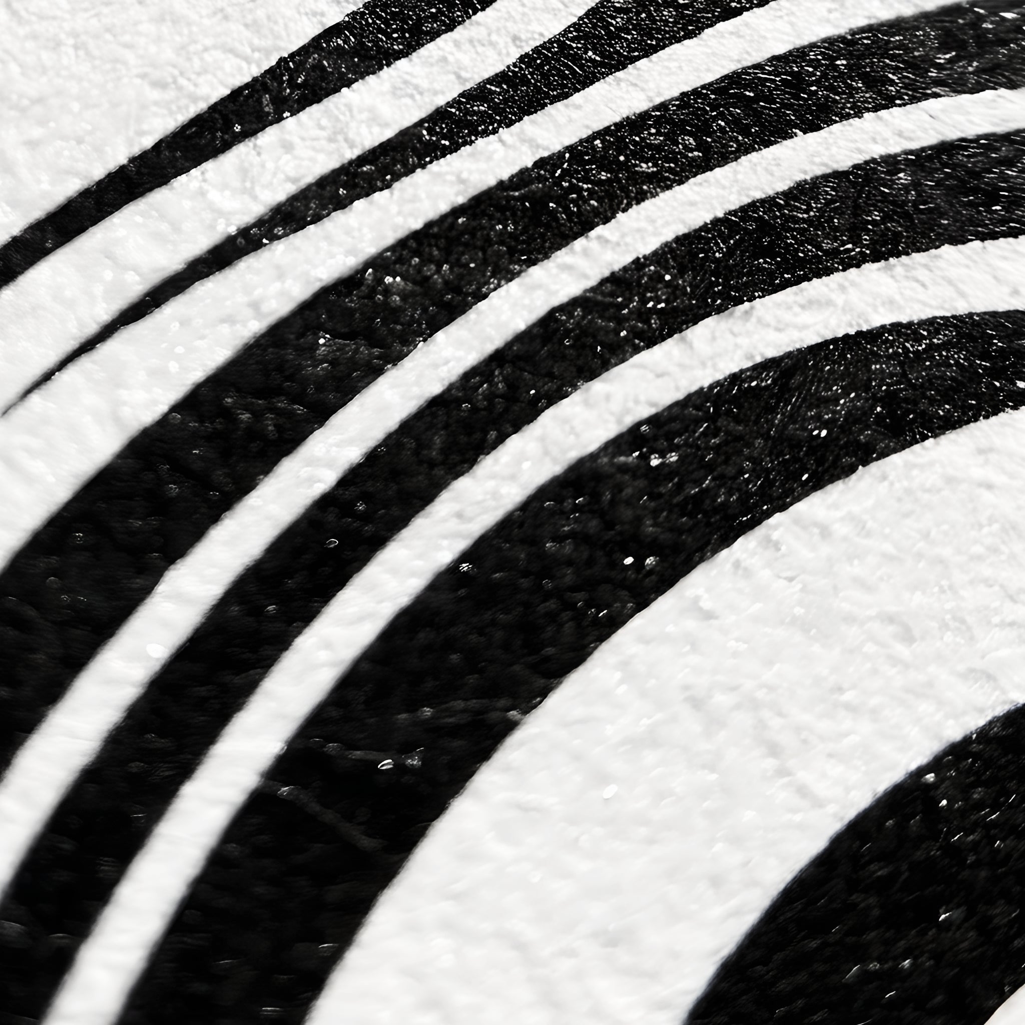 XENO | Minimalist Sci-Fi Female Figure Op Art Print | Luxury Wall Art