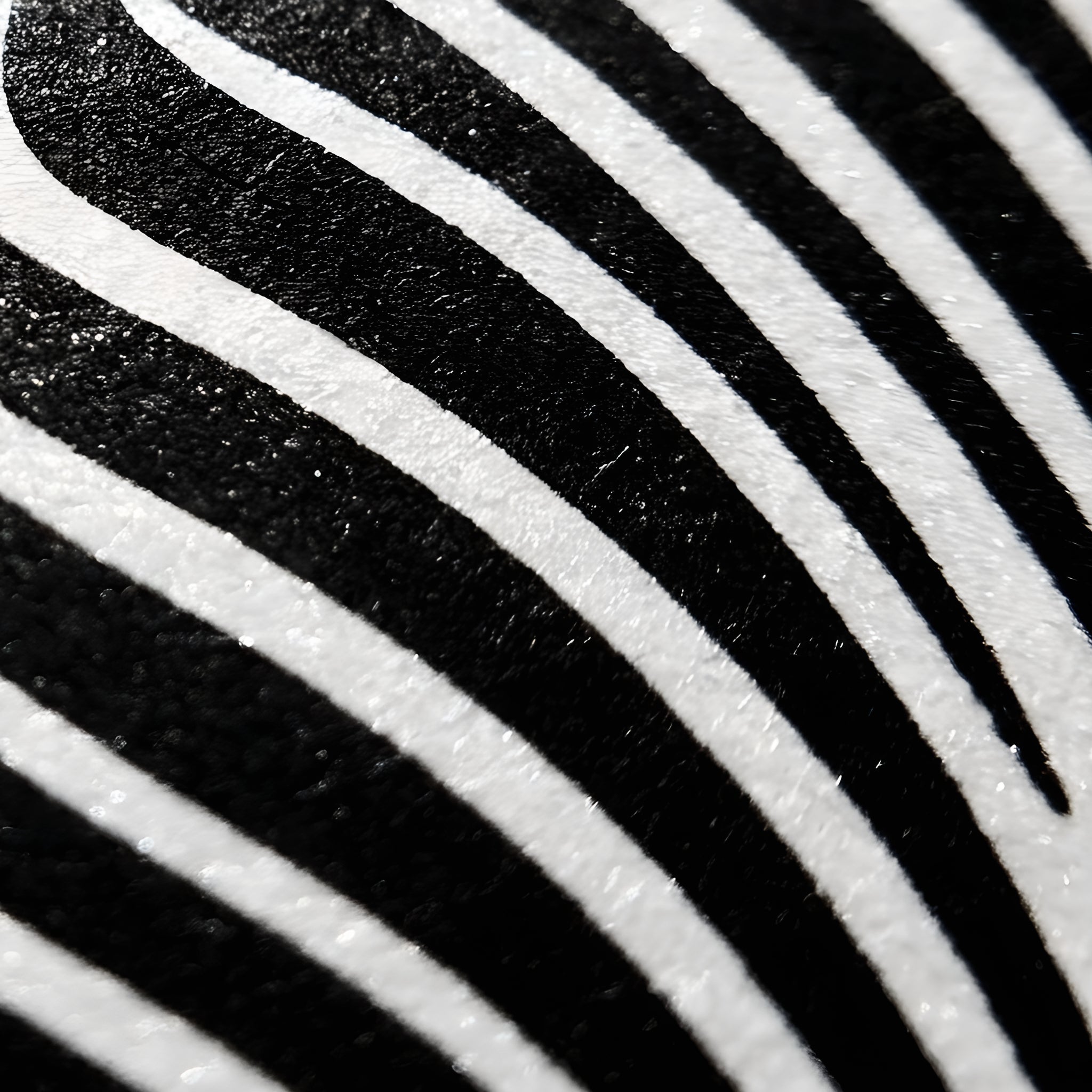 XENO | Minimalist Sci-Fi Female Figure Op Art Print | Luxury Wall Art